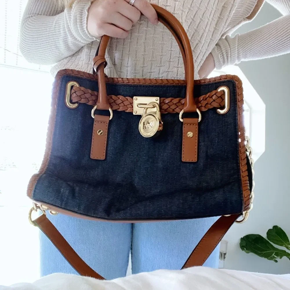 Michael Kors Denim Y2K purse womens